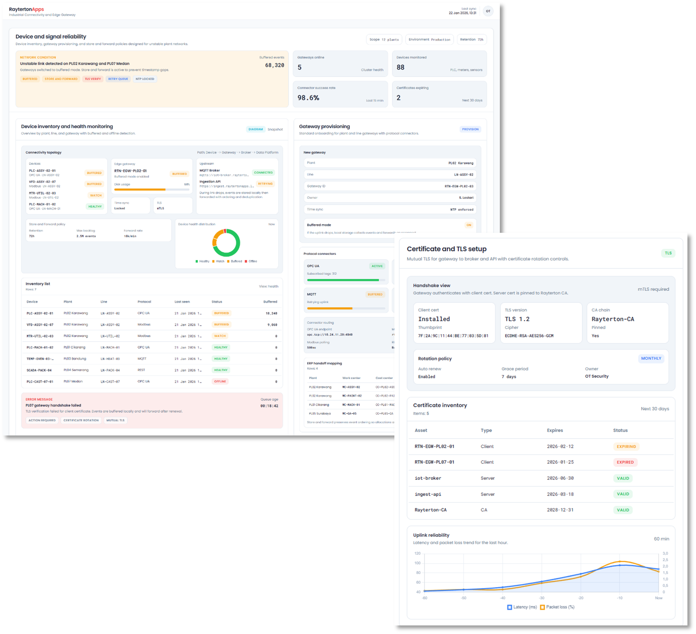 Industrial Connectivity and Edge Gateway