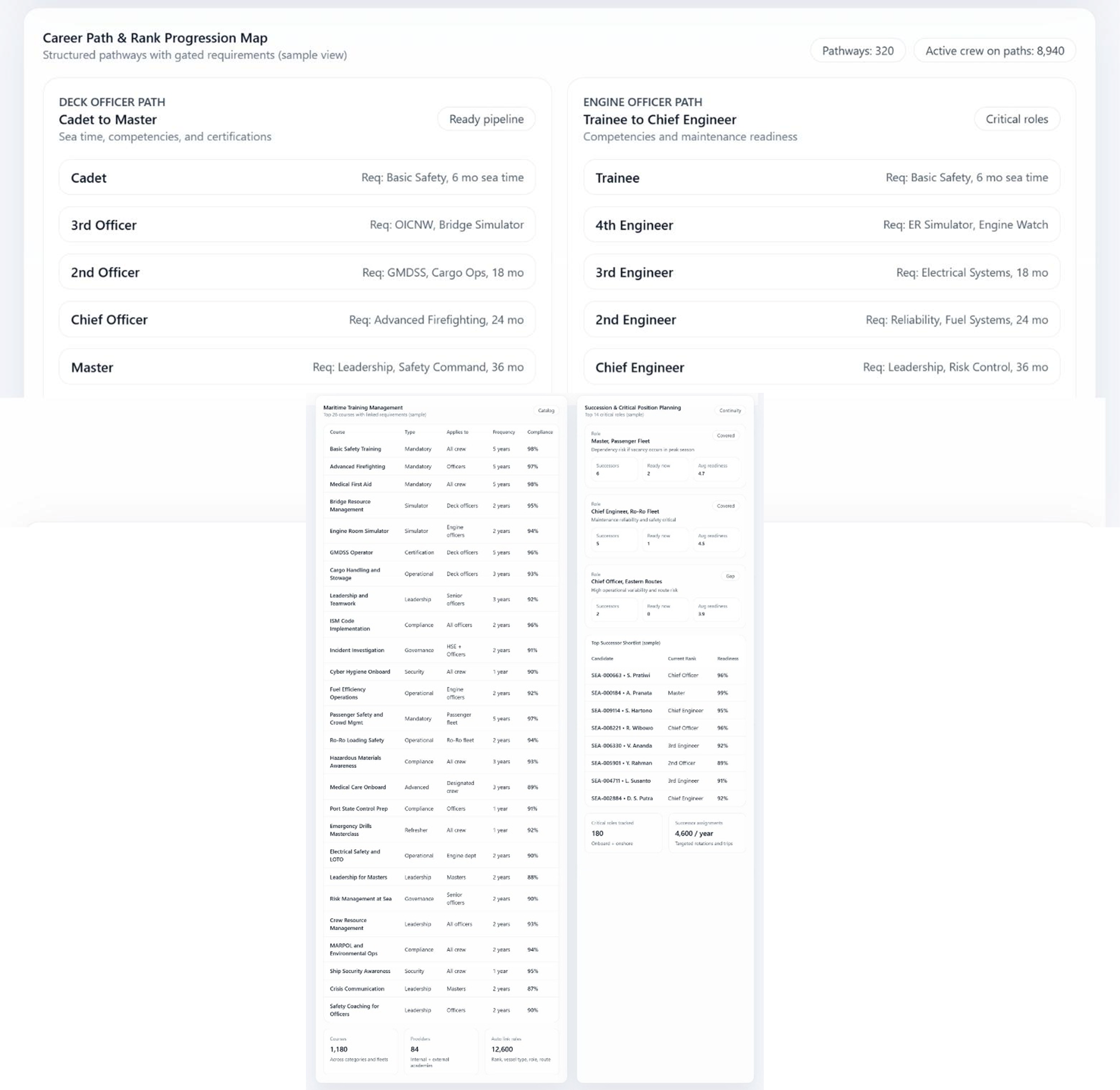 Training, Career Path & Succession