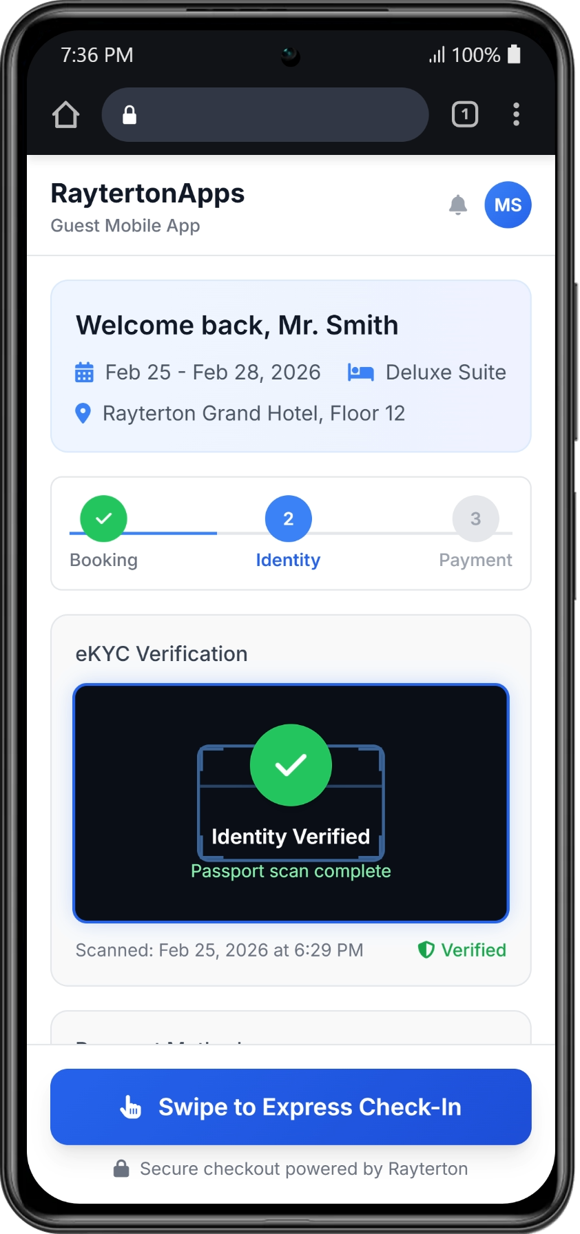 Guest Identity and Check-In Management